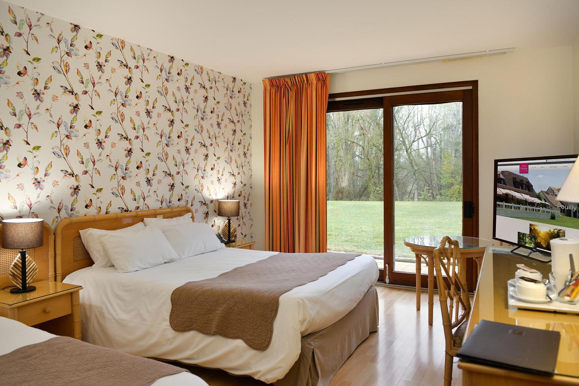 Hotel Restaurant Le Relais De Pouilly Eksteriør bilde
